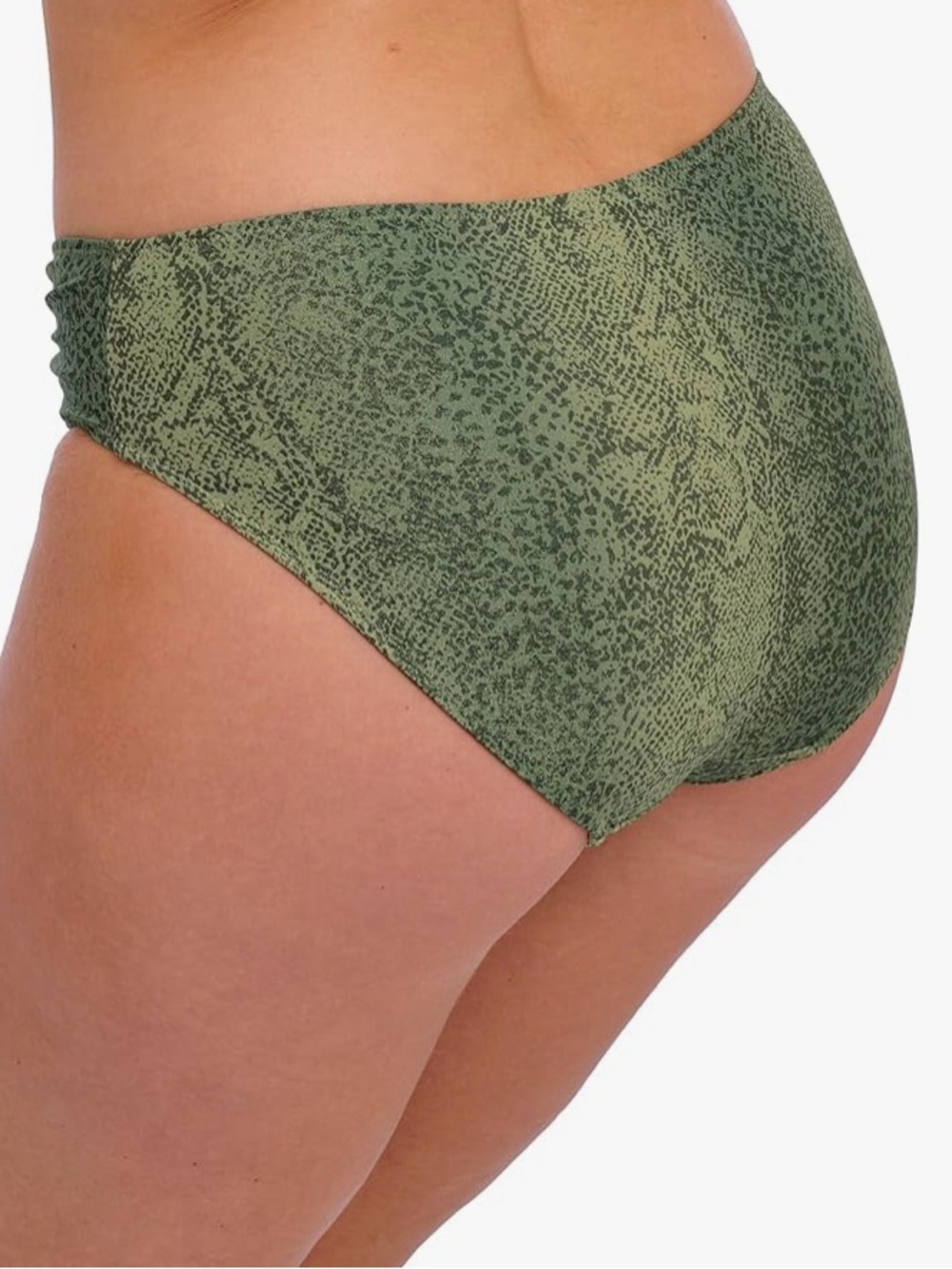 Fantasie Green One-Piece Swim with Gold Accent - Picture 3 of 8